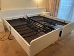 Bed - elektrisch verstelbaar - uitschuifbaar - 2persoons, Huis en Inrichting, Slaapkamer | Bedden, Ophalen, Neutraal, Tweepersoons