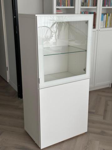 Besta Tv-opbergcombi/vitrinedeuren - afbeelding 2