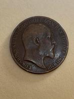 6 stuks One Penny EDWARDVS VII, Verzenden, Overige landen
