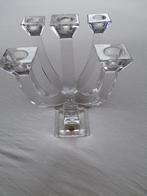 Kristallen kandelaar 5 arms, Antiek en Kunst, Antiek | Glas en Kristal, Ophalen of Verzenden