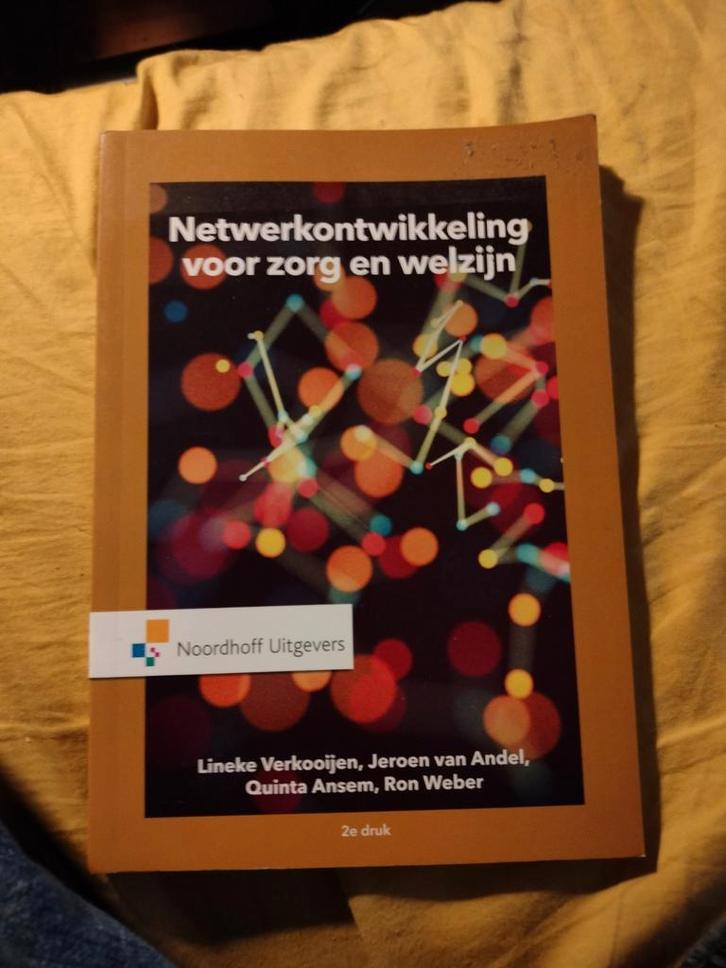 Netwerkontwikkeling zorg & welzijn - 2e druk, Boeken, Studieboeken en Cursussen, Gelezen, HBO, Ophalen of Verzenden