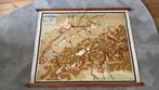 Antieke landkaart van Zwitserland, Antiek en Kunst, Antiek | Schoolplaten, Ophalen, Aardrijkskunde