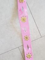 kinderriem roze met goudkleurige bloemen, Ophalen of Verzenden, Gebruikt, C&A