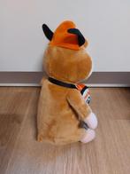 AH hamster knuffel oranje voetbal met trommel, Ophalen of Verzenden, Overige typen