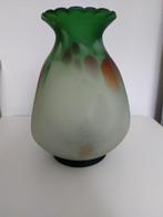 KLEURRIJKE BOLLE VAAS, Ophalen of Verzenden, Overige kleuren, Glas, Minder dan 50 cm