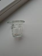 oud glazen inktpotje TY Paris France ongeveer 4 cm hoog, Antiek en Kunst, Ophalen of Verzenden