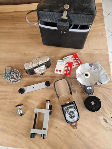 Agfa Isola met koffer en accessoires  beschikbaar voor biedingen