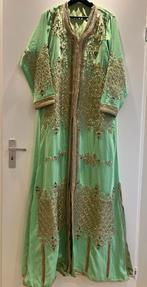 Marokkaanse jurk Takshita caftan kaftan, Overige typen, Gedragen, Groen, Ophalen