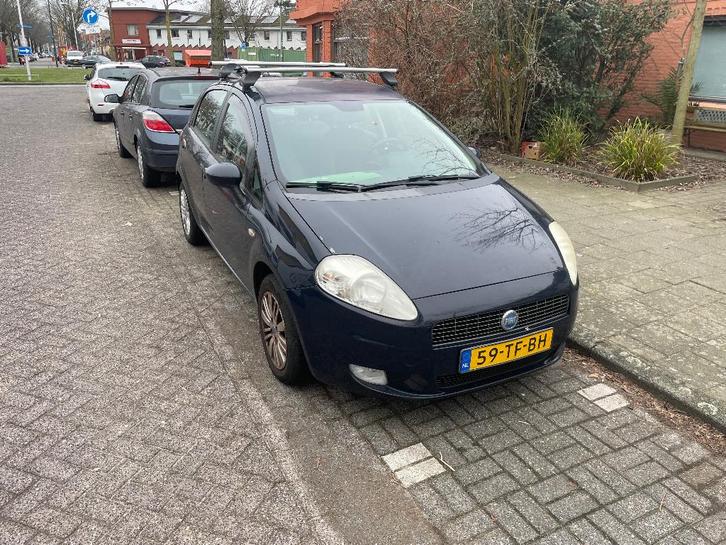 Fiat Punto 1.4 5DR 2006 donkerblauw, Auto's, Fiat, Particulier, Punto, ABS, Airbags, Airconditioning, Centrale vergrendeling, Climate control