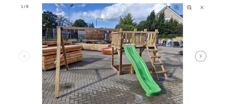 GloedNieuw Speelhuis nog in pakket, Kinderen en Baby's, Speelgoed | Buiten | Speeltoestellen, Nieuw, Glijbaan, Aanbouwonderdeel