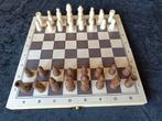 Houten schaakspel klassiek, Reisspel, Een of twee spelers, Gebruikt, Ophalen of Verzenden