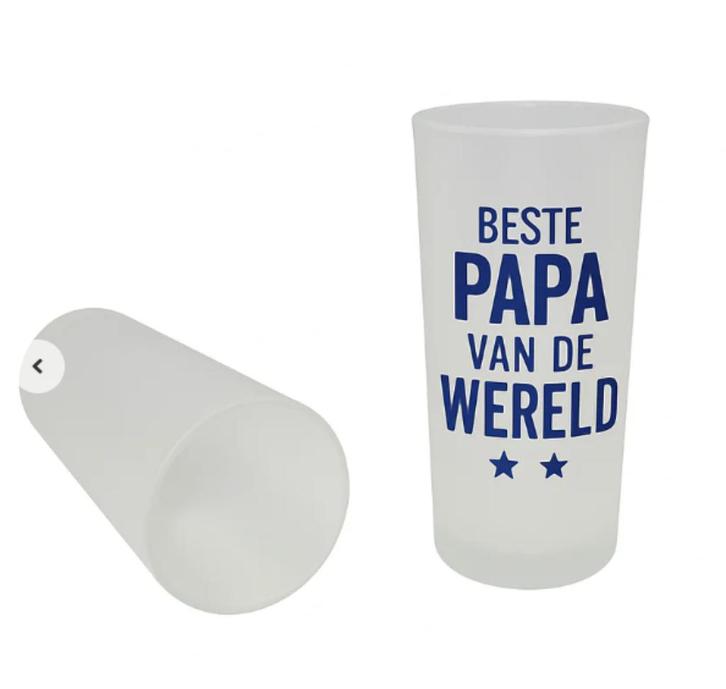 Sublimatie Glas 230ml – Frosted Afwerking, Antiek en Kunst, Antiek | Glas en Kristal, Ophalen of Verzenden