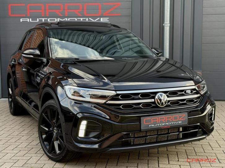 Volkswagen T-Roc 2.0 TSI 4Motion R-Line Pano CarPlay Trekhaa, Auto's, Volkswagen, Bedrijf, Te koop, T-Roc, 4x4, ABS, Achteruitrijcamera