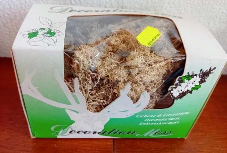 Nieuw doosje met mos voor treinbaan, Hobby en Vrije tijd, Modeltreinen | H0, Nieuw, Natuur, Ophalen of Verzenden