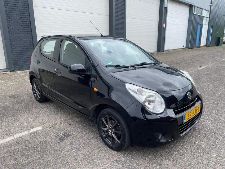 Suzuki Alto 1.0 2012 Zwart 5deurs Airco Elektrische ramen, Auto's, Suzuki, Bedrijf, Alto, Benzine, A, Hatchback, Handgeschakeld