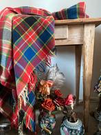 Vintage wollen plaid met gebrek, Ophalen of Verzenden