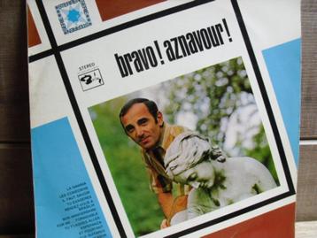 Charles Aznavour  "Bravo! Aznavour!" LP beschikbaar voor biedingen