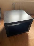 salon / bijzet tafeltje, Huis en Inrichting, Tafels | Bijzettafels, Gebruikt, Vierkant, Ophalen, 45 tot 60 cm