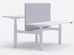 Duo Zit-Sta Werkplek – Nieuw – Inclusief 2 Monitorarmen, Ophalen, Elektrisch, Nieuw, Stabureau
