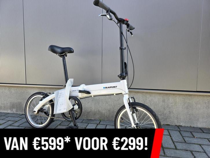 Splinternieuw! Blaupunkt Carla 190 Vouwfiets lichtgewicht!!, Fietsen en Brommers, Fietsen | Vouwfietsen, Nieuw, Ophalen of Verzenden