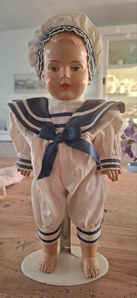 Antieke Matrozenpop, Antiek en Kunst, Antiek | Overige Antiek, Ophalen of Verzenden