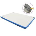 NIEUW | Vlot opblaasbaar 200 x 150x15 cm blauw en wit! GRTS, Verzenden, Nieuw