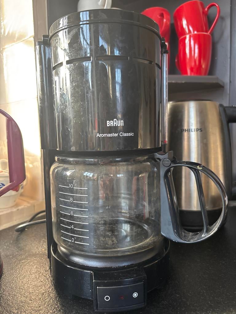 Braun Aromaster Classic Koffiezetapparaat, Afneembaar waterreservoir, Gebruikt, Koffiemachine, Gemalen koffie