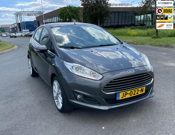 Ford Fiesta 1.0 EcoBoost Titanium Aut, 5drs, Trekhaak, Navi,, Auto's, Ford, Bedrijf, Te koop, Fiësta, ABS, Airbags, Airconditioning