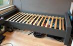 Woood bed Dennis donkergrijs 90x200, Huis en Inrichting, Ophalen, 90 cm, Eenpersoons, Zo goed als nieuw