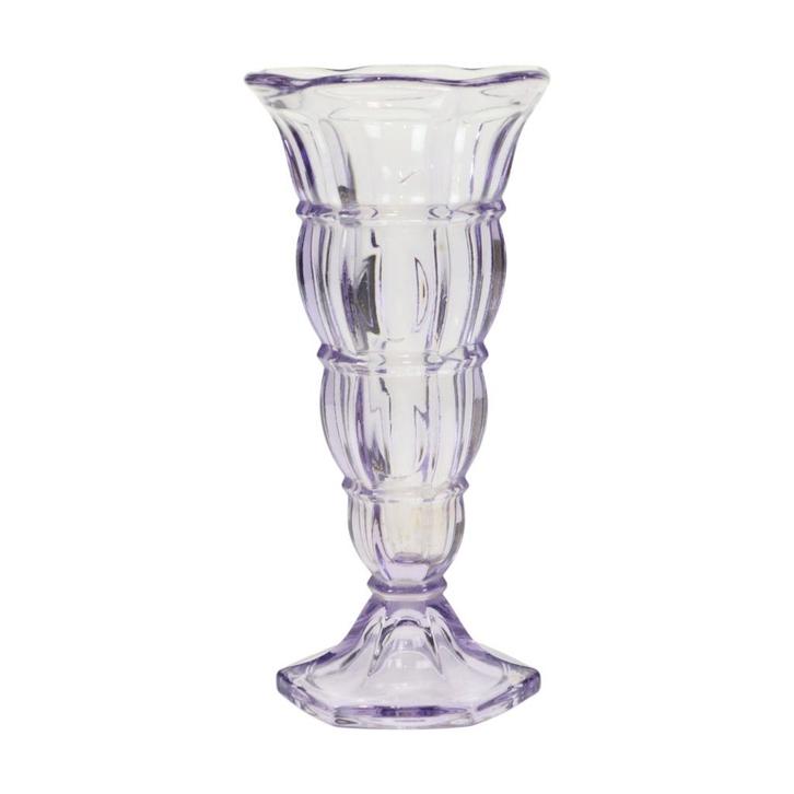 Paars Gekleurd Art Deco Vaasje Persglas Jaren 30, Antiek en Kunst, Antiek | Vazen, Ophalen of Verzenden