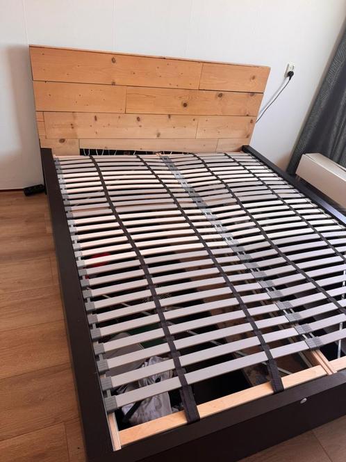 Ikea Malm bed 160x200 met lades en matras (optionel), Huis en Inrichting, Slaapkamer | Bedden, Gebruikt, Tweepersoons, 160 cm