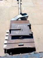 Grote houtkachel met 300cm rookkanaal, Ophalen, Zo goed als nieuw