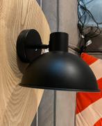 Zwarte wandlamp Karwei, Ophalen of Verzenden, Zo goed als nieuw, Metaal