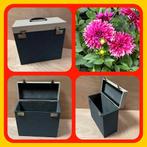 183.  Mooie  Oude Platen koffer voor LP,S, Ophalen of Verzenden, Hard kunststof, Minder dan 50 cm