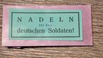 WO2 Duits - Originele WH Packung met 10 Naalden Wehrmacht, Ophalen of Verzenden, Landmacht, Duitsland, Overige typen
