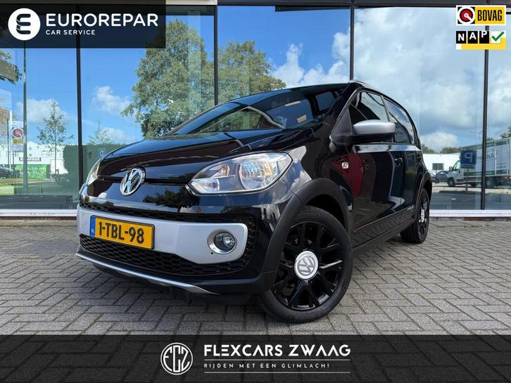 Volkswagen Up! 1.0 cross up! BlueMotion - Navi - Winterpakke, Auto's, Volkswagen, Bedrijf, Te koop, up!, ABS, Airbags, Airconditioning