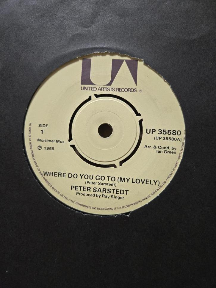 Peter Sarstedt - Where do you go to my lovely?, Cd's en Dvd's, Vinyl Singles, Gebruikt, Single, Pop, 7 inch, Ophalen of Verzenden