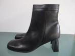 GRATIS VERZENDEN | NIEUWE trendy leren zwarte laarzen 39, Kleding | Dames, Verzenden, Zwart, Lage of Enkellaarzen, Nieuw