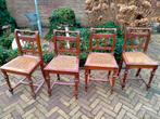 Mooie oude eettafel stoeltjes, Antiek en Kunst, Ophalen