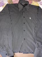 Org. R.L. shirt M. in zeer goede staat zart wit gestreept, Kleding | Heren, Overhemden, Ophalen of Verzenden, Halswijdte 39/40 (M)