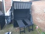 Luxe strandstoel (van de Vries), Tuin en Terras, Tuinbanken, Ophalen, Zo goed als nieuw, Overige materialen