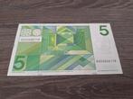 UNC biljet 5 gulden Vondel 1973, oudste type wigv. snijteken, Postzegels en Munten, Bankbiljetten | Nederland, Ophalen of Verzenden