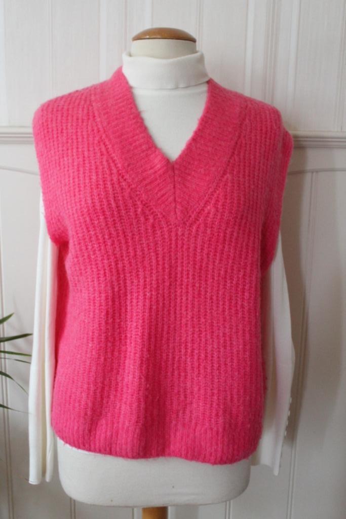 Spencer van OPUS maat S, Kleding | Dames, Truien en Vesten, Zo goed als nieuw, Maat 38/40 (M), Roze, Ophalen of Verzenden