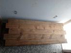 Houten Salontafel met Stalen Poten, Doe-het-zelf en Verbouw, Hout en Planken, Ophalen, Gebruikt, 25 tot 50 mm, Plank