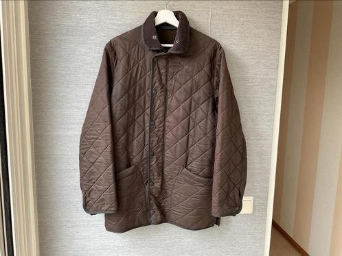 Bruine Barbour jas met fleece in vrijwel ongedragen staat XS, Kleding | Heren, Jassen | Winter, Zo goed als nieuw, Maat 46 (S) of kleiner