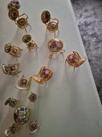 Limoges Porselein Miniatuur Meubelset, Antiek en Kunst, Ophalen of Verzenden