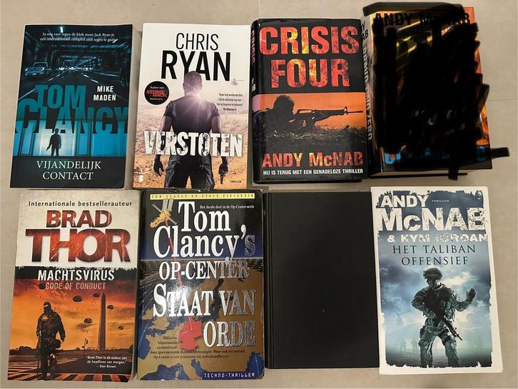 7 spannende boeken: genre militair, leger, special forces, Boeken, Oorlog en Militair, Gelezen, Landmacht, 1945 tot heden, Ophalen of Verzenden