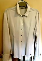 Witte travelstof blouse., Ophalen of Verzenden, Zo goed als nieuw, Wit