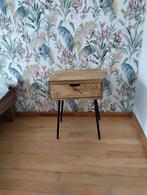 Houten Nachtkastje met Lade, Ophalen, Minder dan 45 cm