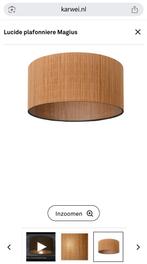 Rotan plafondlamp, Ophalen of Verzenden, Zo goed als nieuw